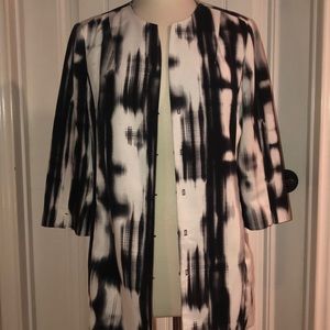 Chico’s Black and White Jacket